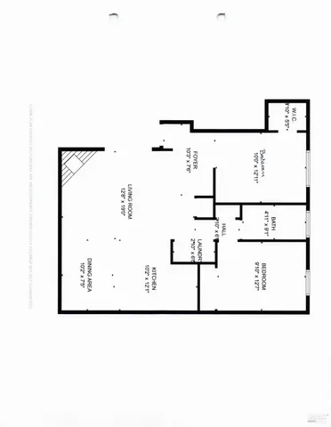 a picture of a floor plan
