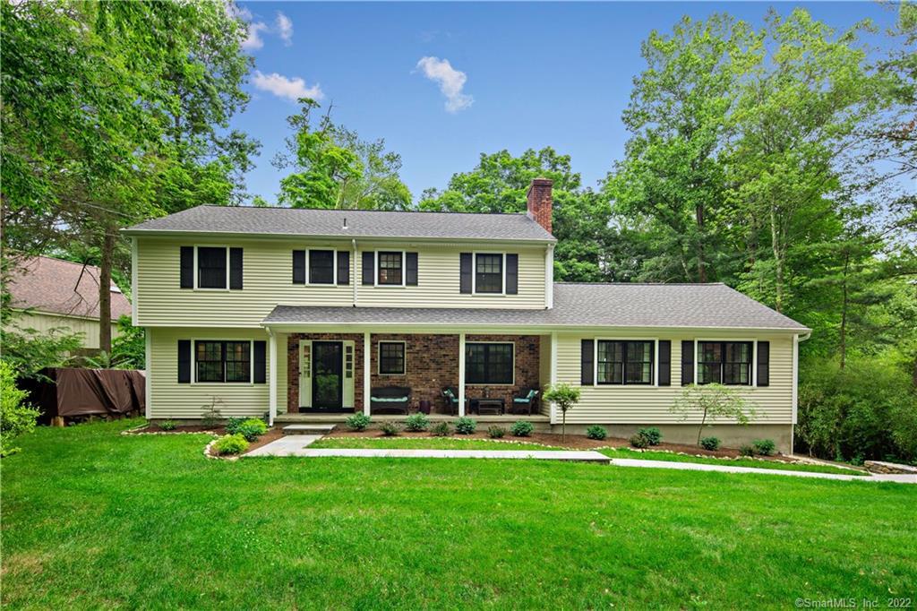 229 Hunting Ridge Road Stamford, CT 06903 - Photo 1 of 1 Quintessential New England Colonial set on 1+ level acre in beautiful North Stamford