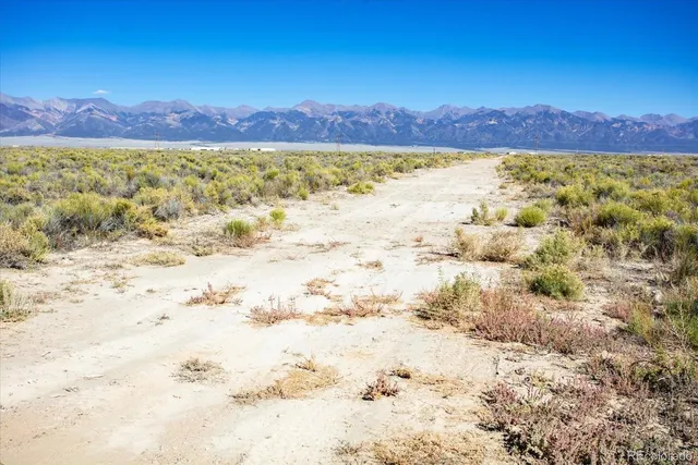 a view of a sky from a lake