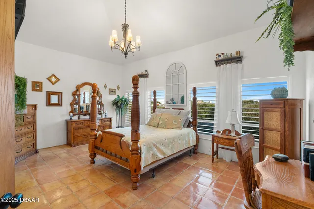 a view of balcony with a potted plant