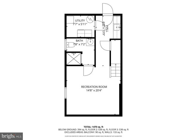 a picture of a bench in front of a wall