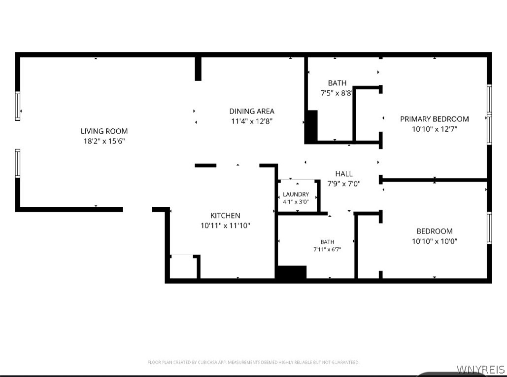 930 Hopkins Road, Unit E Amherst, NY 14221 - Photo 47 of 47 Unit Floor Plan