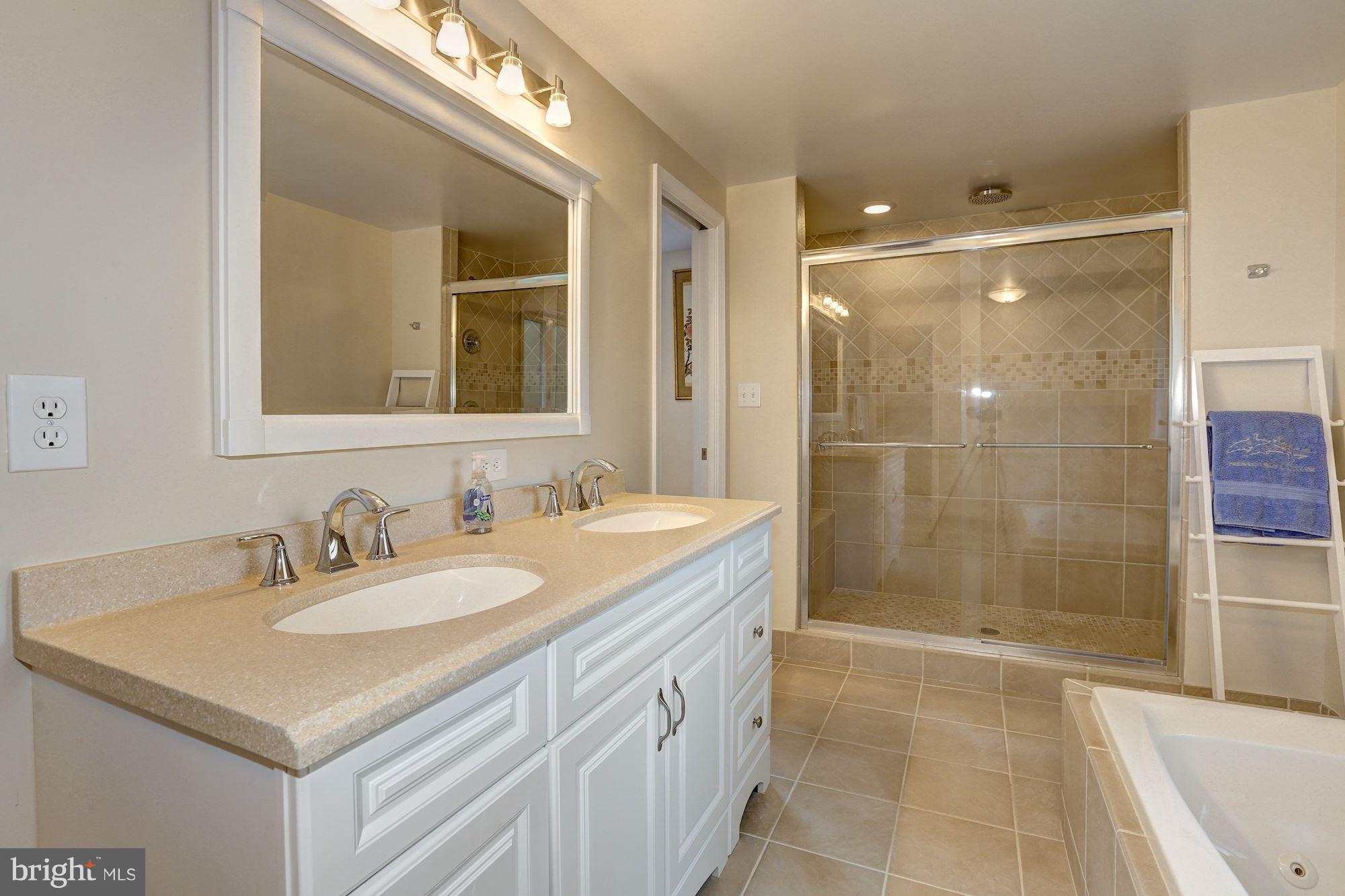10409 Procter Street Silver Spring, MD 20901 - Photo 20 of 30 a bathroom with a sink shower and a mirror