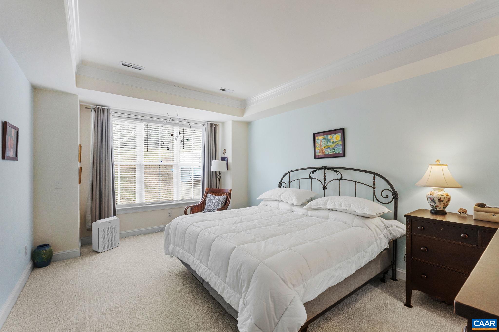 1313 Gate Post Lane Charlottesville, VA 22901 - Photo 22 of 44 a bedroom with a large bed and a window