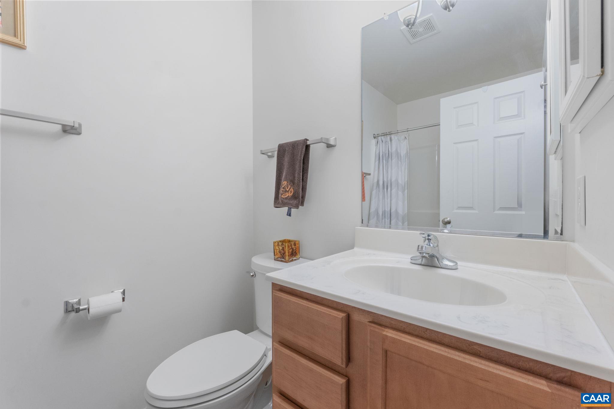 1313 Gate Post Lane Charlottesville, VA 22901 - Photo 34 of 44 a bathroom with a sink toilet and mirror