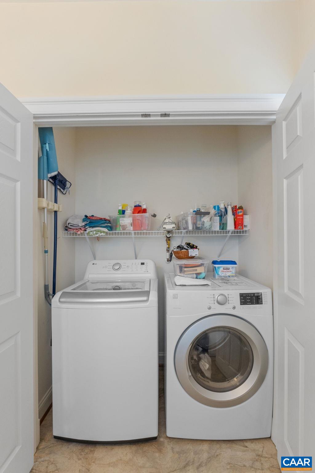 1313 Gate Post Lane Charlottesville, VA 22901 - Photo 35 of 44 a utility room with dryer and washer