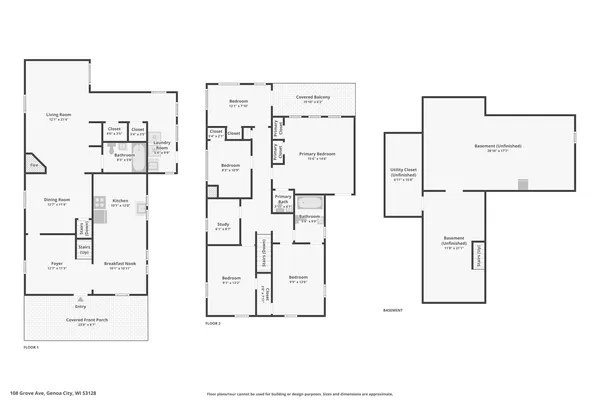 $430,000 | 108 Grove Avenue, Genoa City, WI 53128