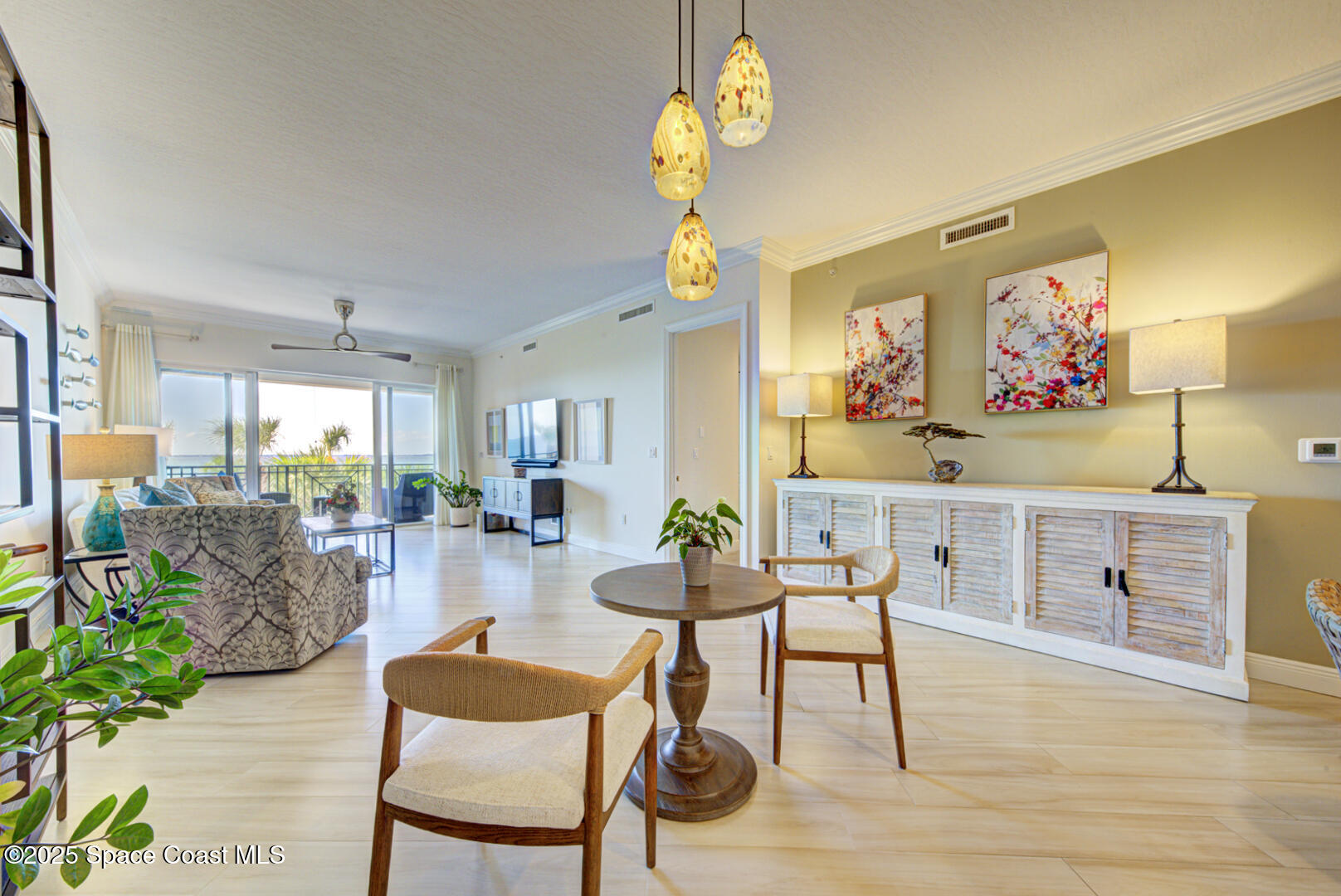 2022 Julep Drive, Unit 105 Cocoa Beach, FL 32931 - Photo 15 of 67 breakfast area with water view