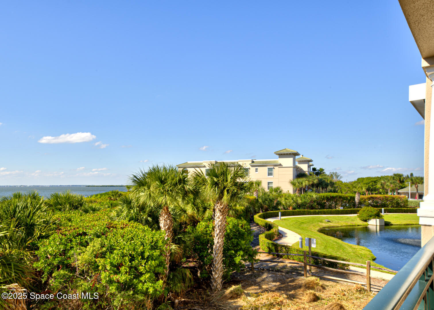 2022 Julep Drive, Unit 105 Cocoa Beach, FL 32931 - Photo 27 of 67 balcony view 2