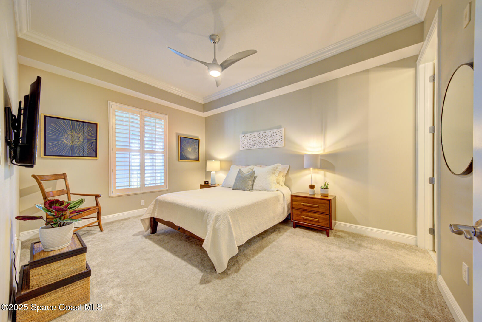 2022 Julep Drive, Unit 105 Cocoa Beach, FL 32931 - Photo 36 of 67 bedroom 2 view from door (32)