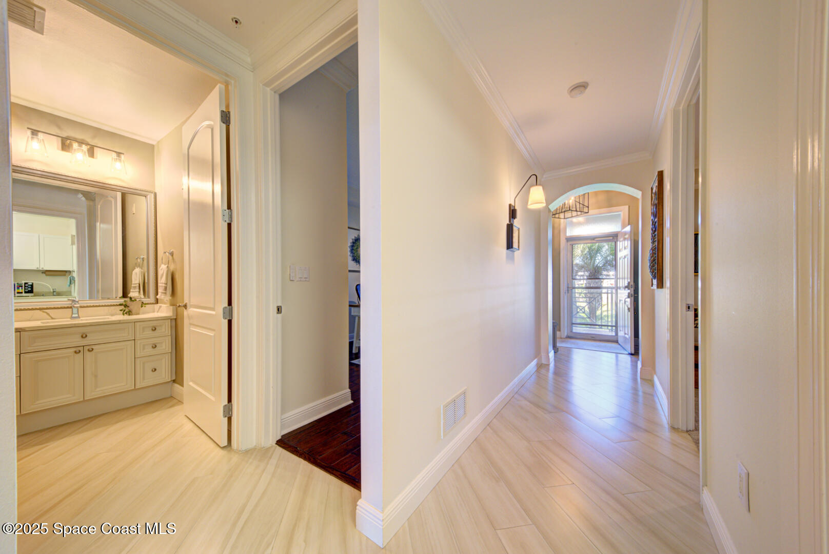 2022 Julep Drive, Unit 105 Cocoa Beach, FL 32931 - Photo 41 of 67 foyer hallway