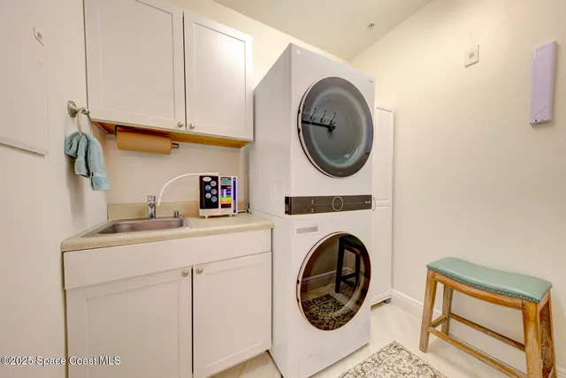 a view of balcony and ocean