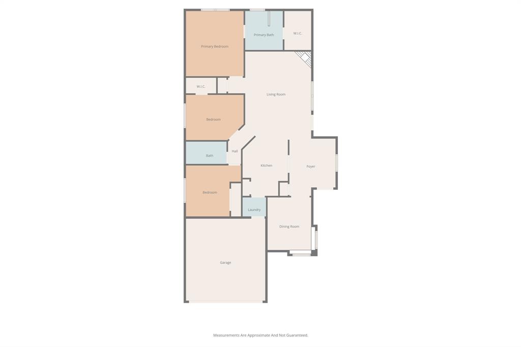 1410 Deville Circle Garland, TX 75043 - Photo 11 of 11 a picture of floor plan