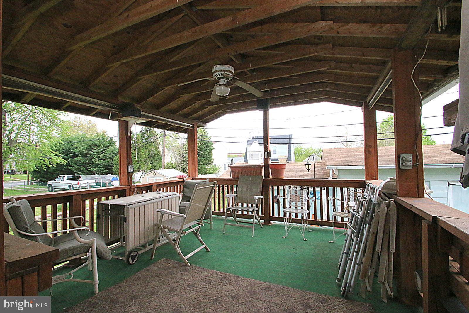 6717 German Hill Road Baltimore, MD 21222 - Photo 22 of 30 Covered Rear Deck