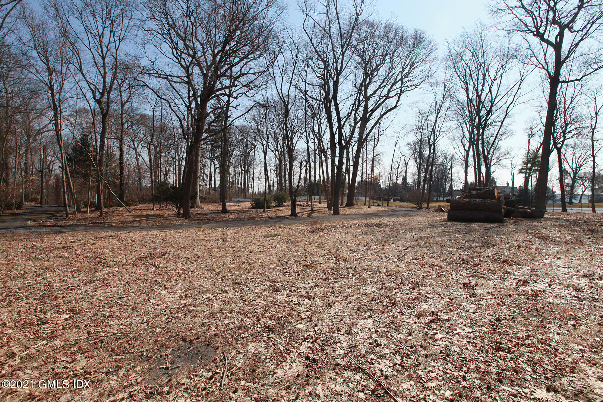 a view of outdoor space with trees