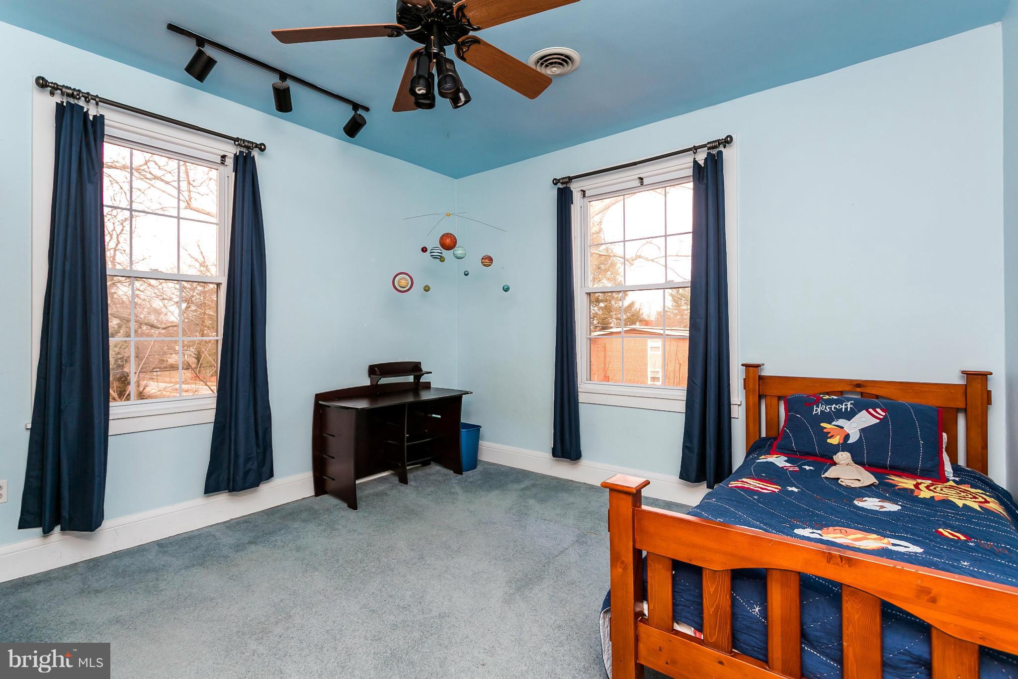 5620 Pimlico Road Baltimore, MD 21209 - Photo 21 of 30 Bedroom 3, large windows let in tons of light