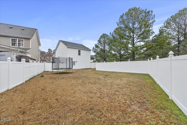 a view of backyard space