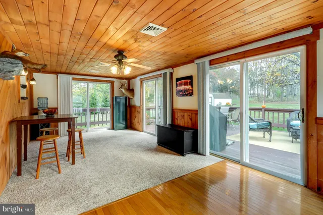 a very nice looking room with a large window