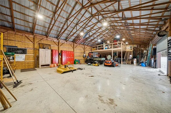 a view of parking area