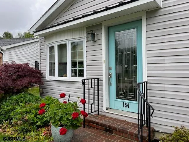 a flower plants in front of a house
