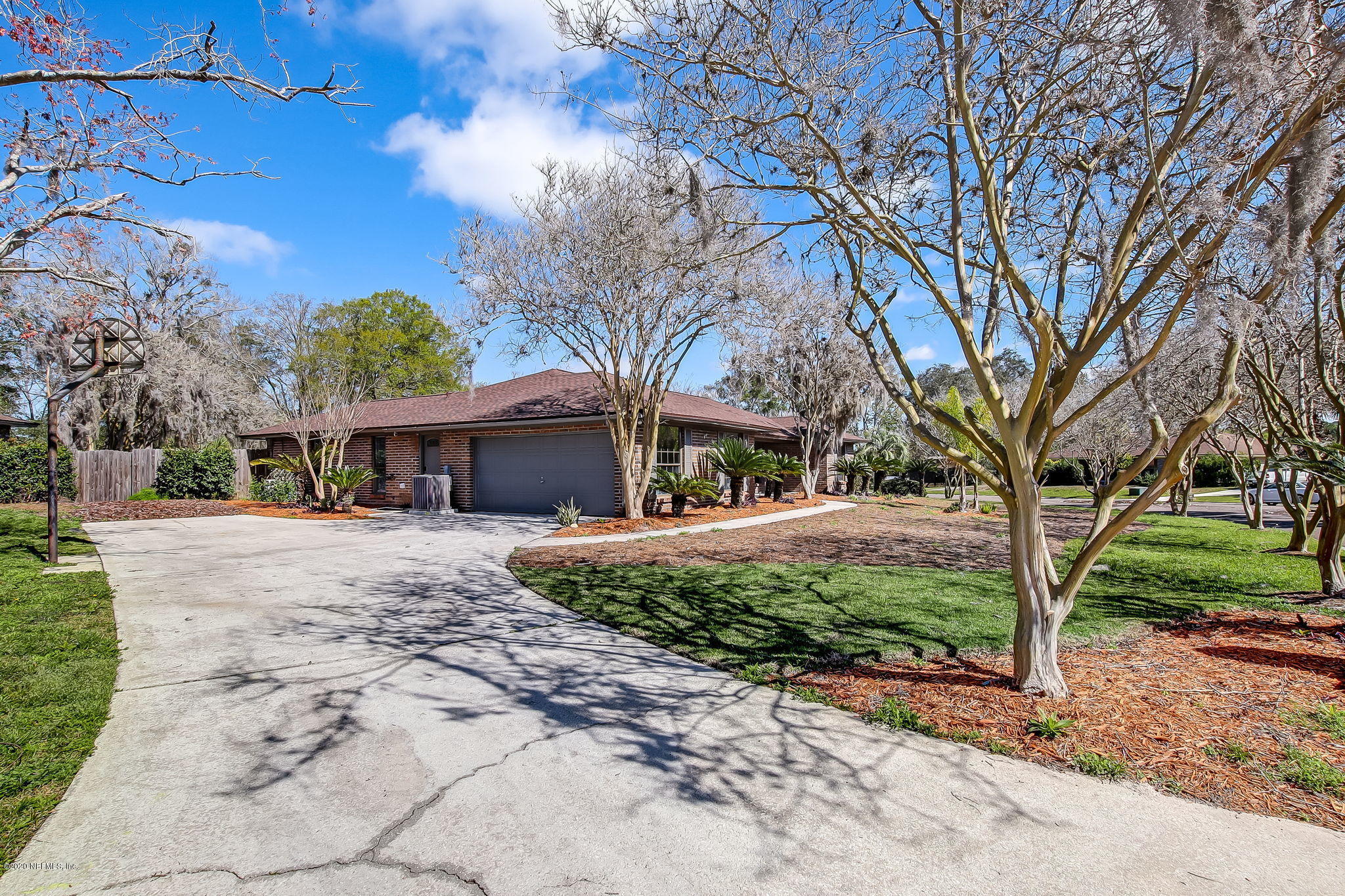 350 Foxridge Road Orange Park, FL 32065 - Photo 36 of 54 a front view of a house with a yard and trees