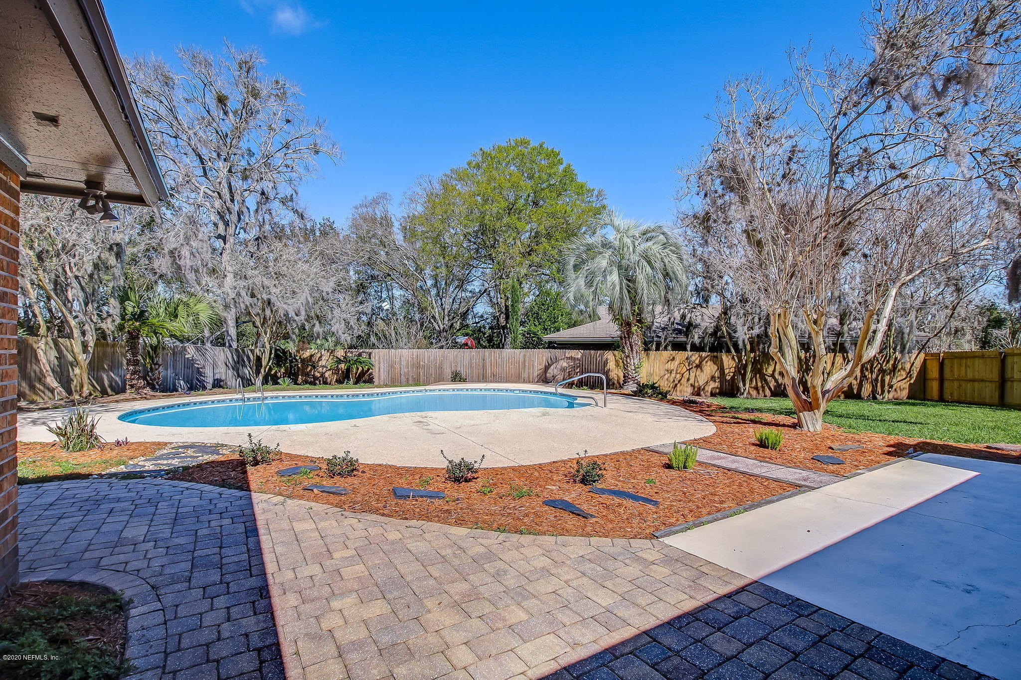 350 Foxridge Road Orange Park, FL 32065 - Photo 45 of 54 a view of a swimming pool with an outdoor space