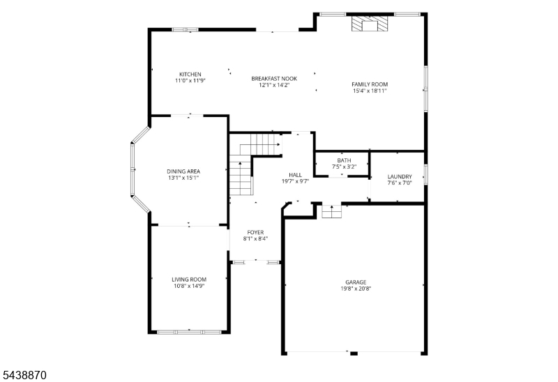 419 Putnam Road Union, NJ 07083 - Photo 30 of 37 a picture of a floor plan