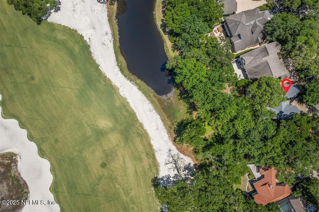 22 Belted Kingfisher Road Fernandina Beach, FL 32034 - Photo 50 of 70 an aerial view of residential house with outdoor space and trees all around