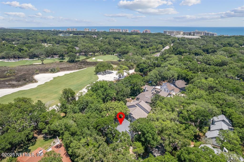 22 Belted Kingfisher Road Fernandina Beach, FL 32034 - Photo 53 of 70 an aerial view of residential houses with outdoor space and trees