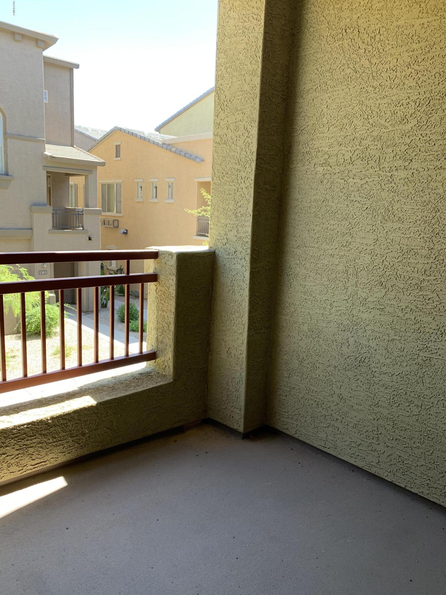 2150 West Alameda Road, Unit 1373 Phoenix, AZ 85085 - Photo 17 of 27 2nd Floor: Balcony