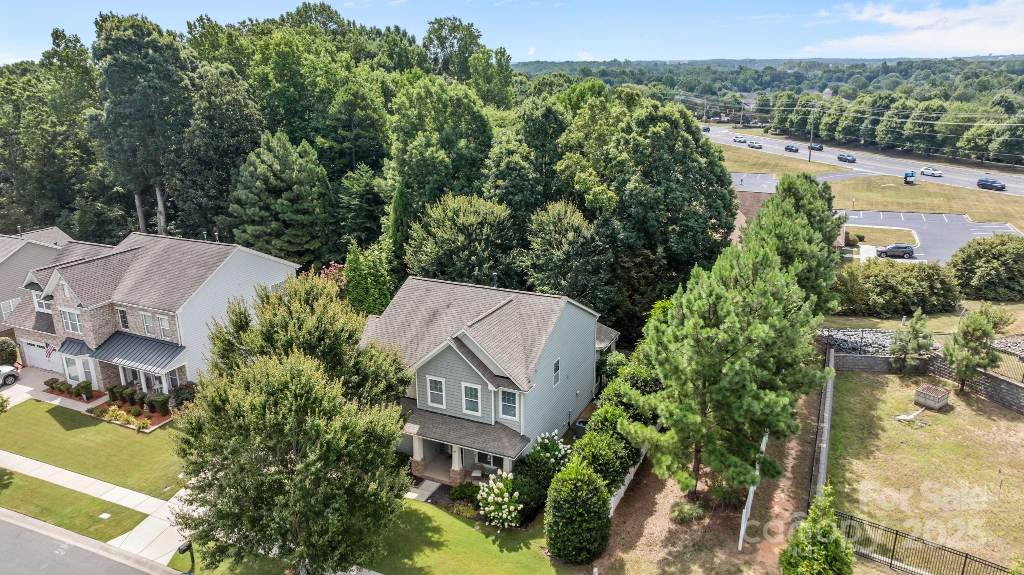 324 Windell Drive Fort Mill, SC 29708 - Photo 42 of 47 an aerial view of a house with a garden