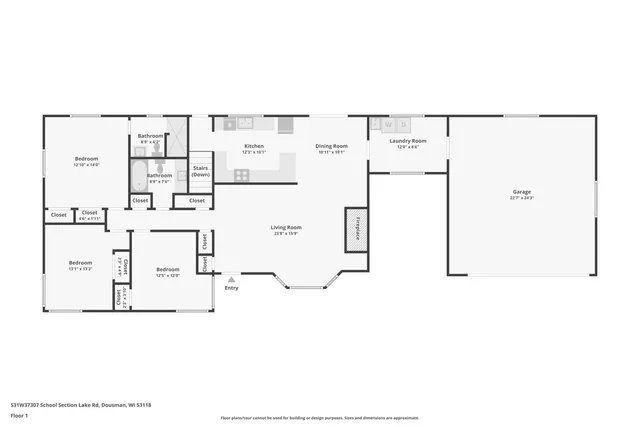 $810,000 | S31W37307 School Section Lake Road, Ottawa, WI 53118