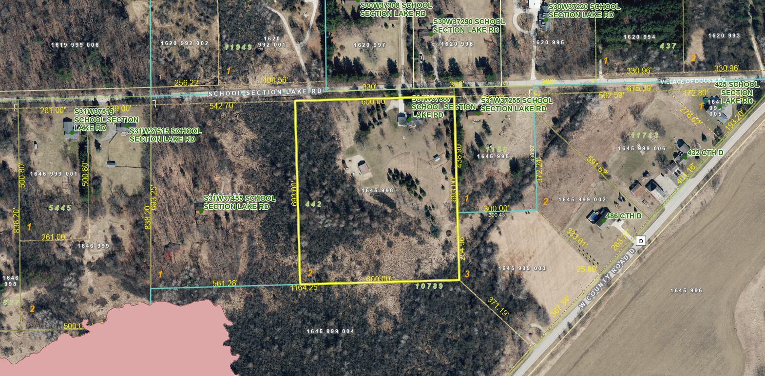 S31W37307 School Section Lake Road Ottawa, WI 53118 - Photo 65 of 68 GIS Map