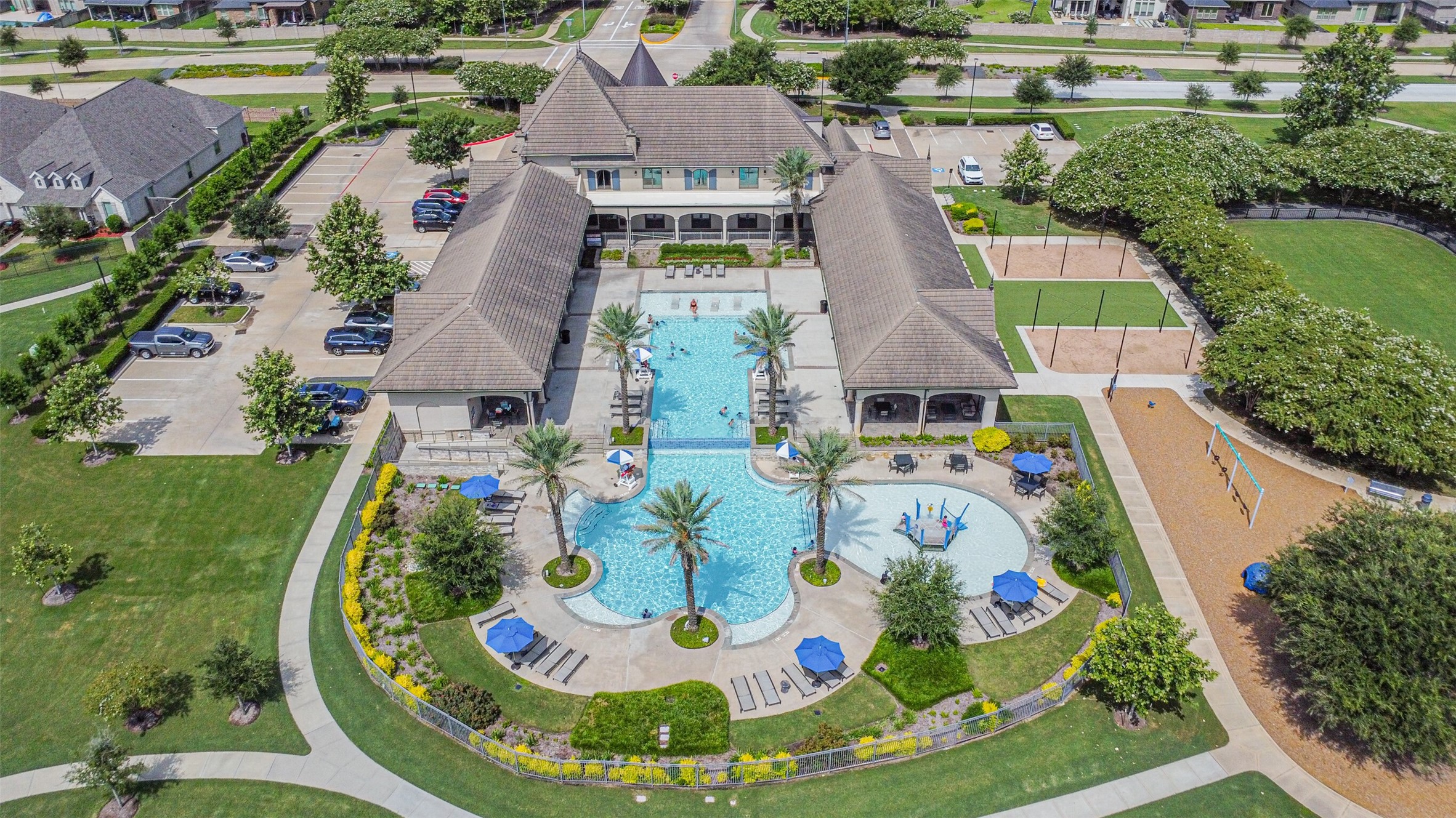 19206 Chestnut Colt Trail Tomball, TX 77377 - Photo 45 of 50 an aerial view of a house with outdoor space