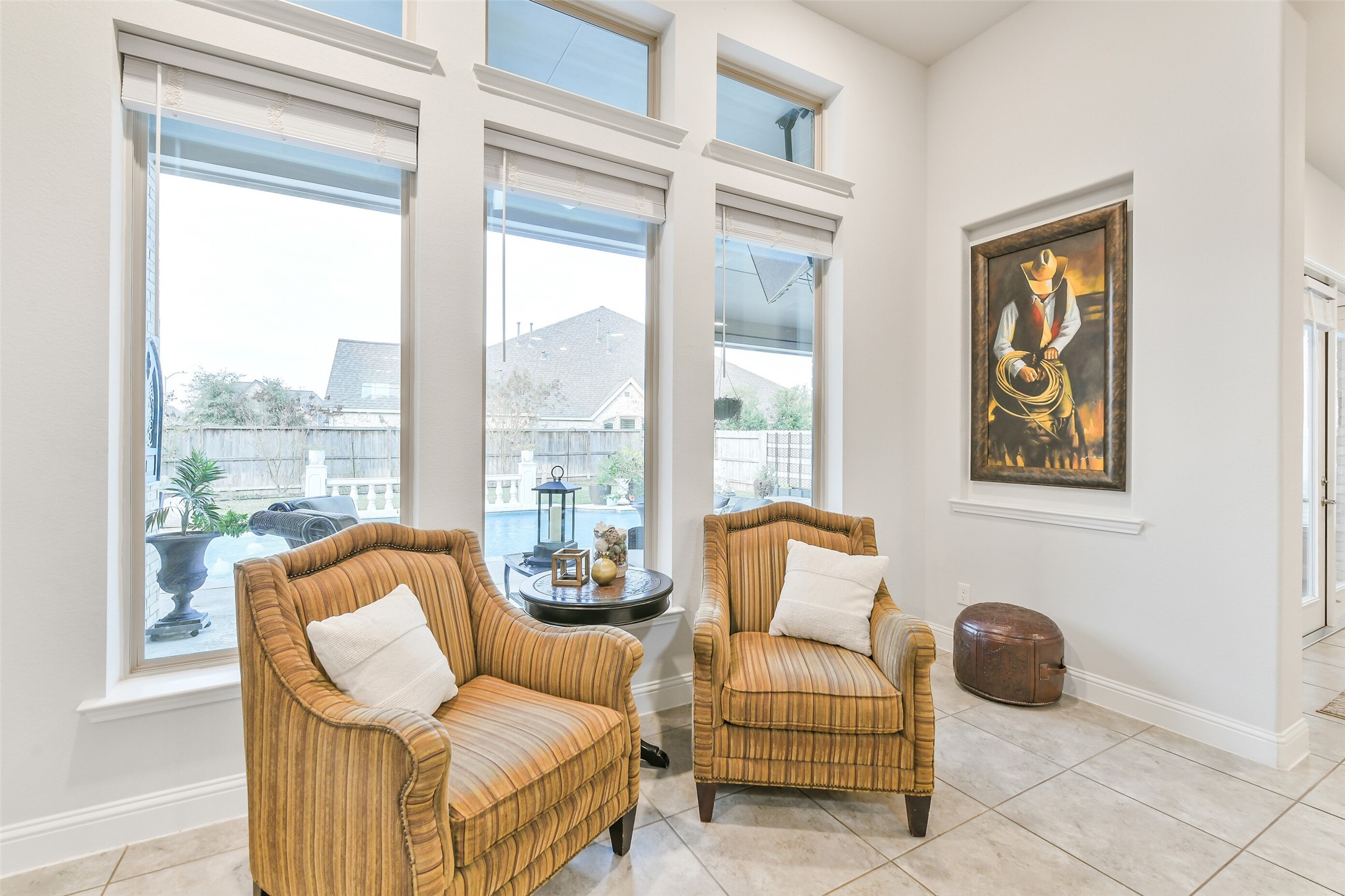 19206 Chestnut Colt Trail Tomball, TX 77377 - Photo 8 of 50 a living room with furniture and a floor to ceiling window