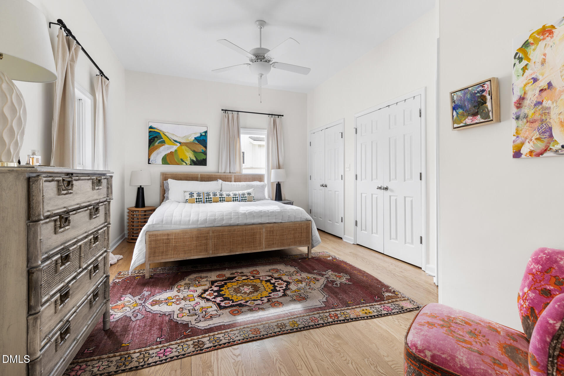 608 Canal Street Durham, NC 27701 - Photo 21 of 36 a bedroom with a bed and a window
