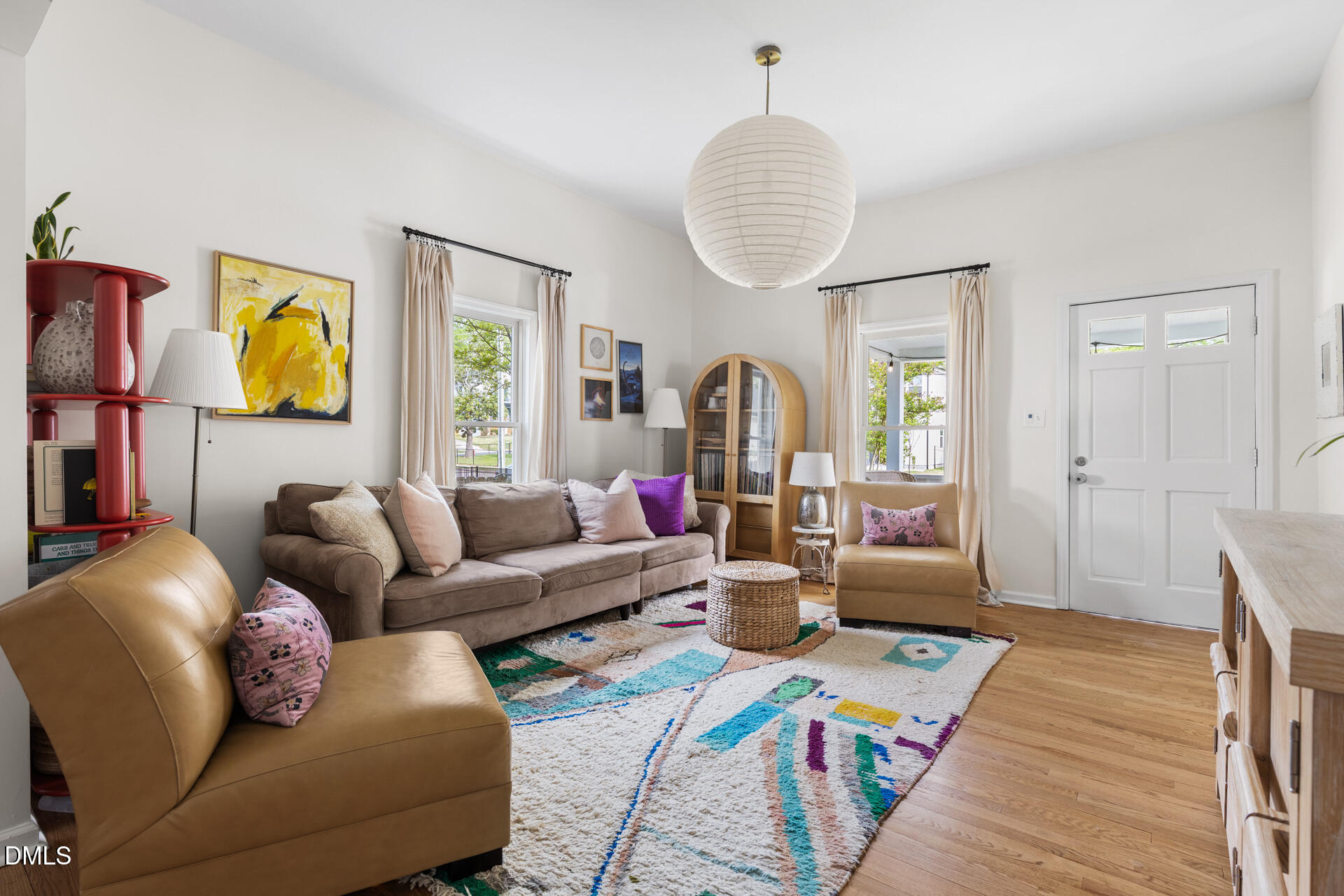 608 Canal Street Durham, NC 27701 - Photo 2 of 36 a living room with furniture and wooden floor