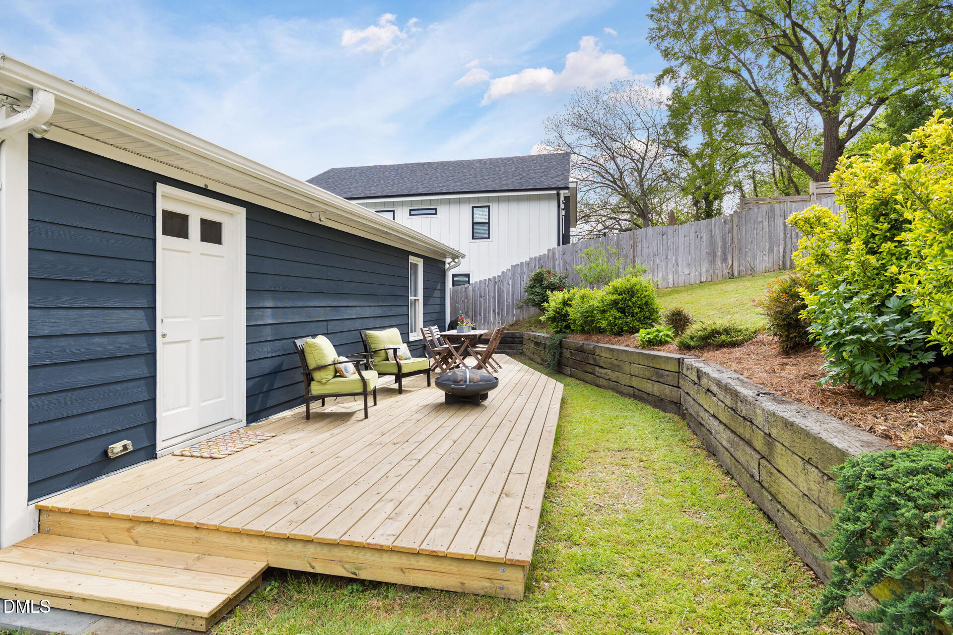 608 Canal Street Durham, NC 27701 - Photo 33 of 36 a view of swimming pool with outdoor seating and plants