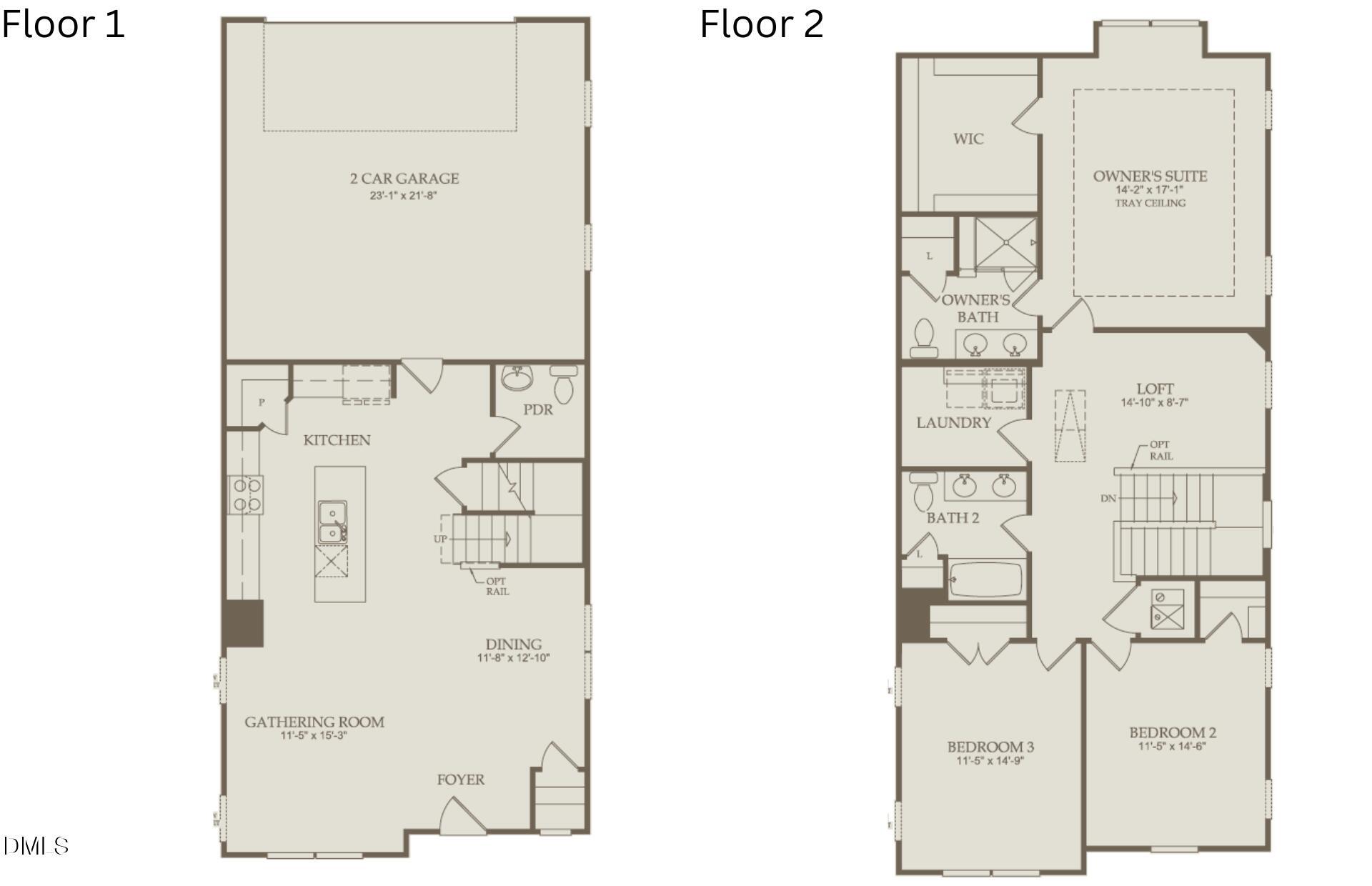 293 Glenmore Gardens Road Raleigh, NC 27603 - Photo 24 of 24 Floor plans