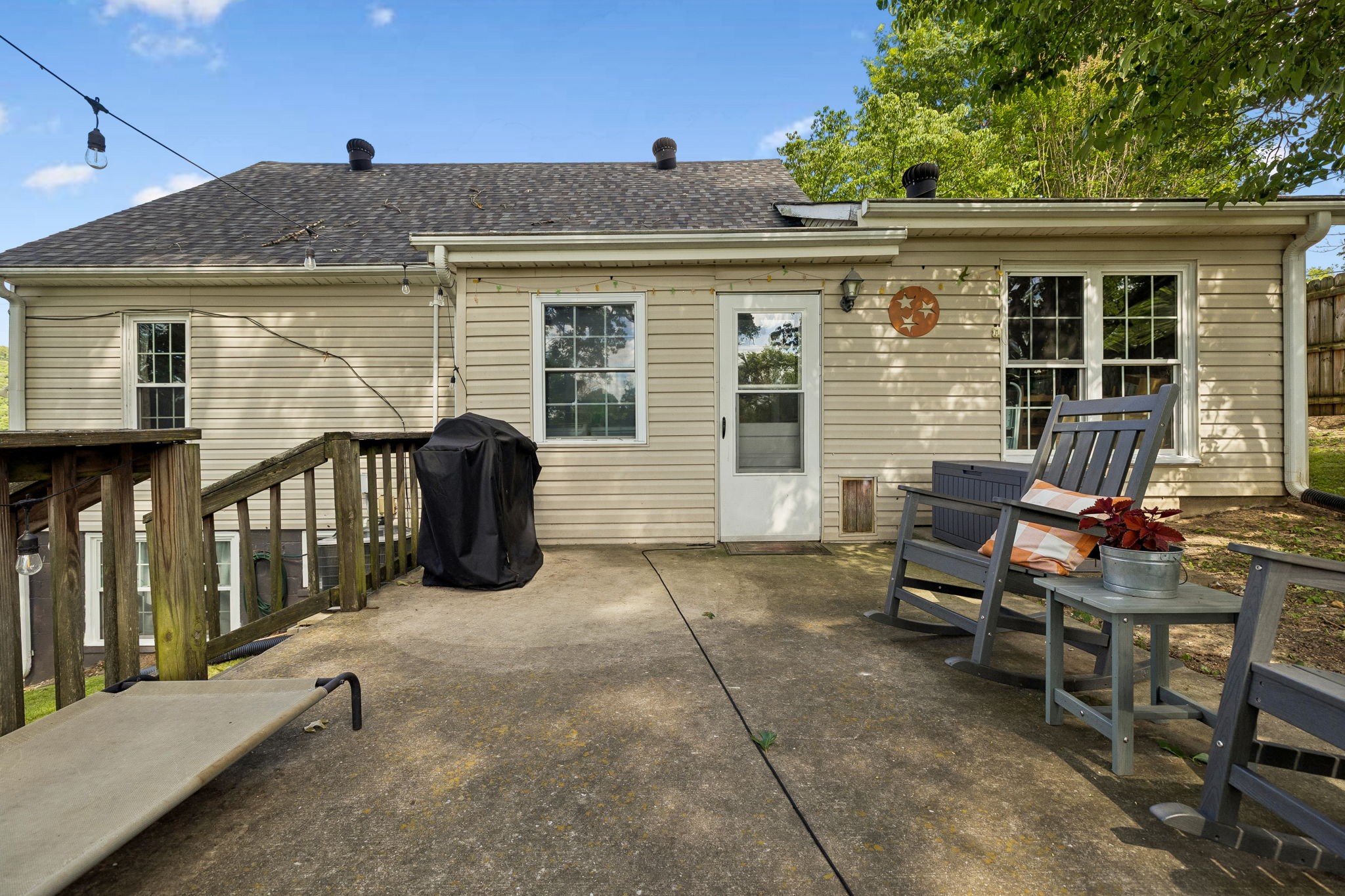 313 Cullum Street Carthage, TN 37030 - Photo 50 of 60 a backyard of a house with outdoor seating