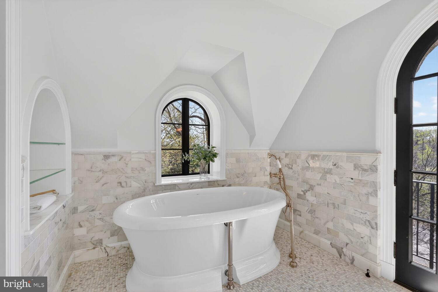 2604 31st Street Northwest Washington, DC 20008 - Photo 23 of 46 a bathroom with a sink and a bathtub