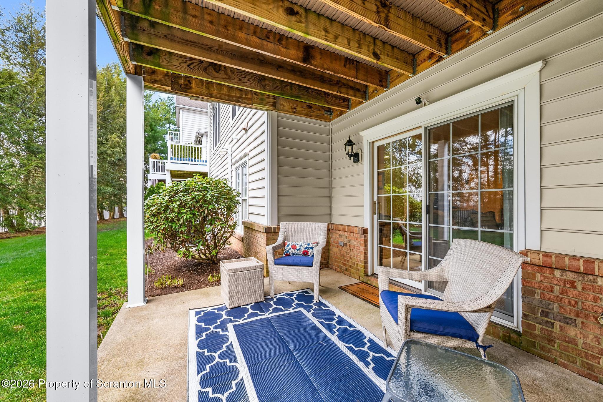 202 Thackeray Cl Moosic, PA 18507 - Photo 45 of 51 Lower Level Patio