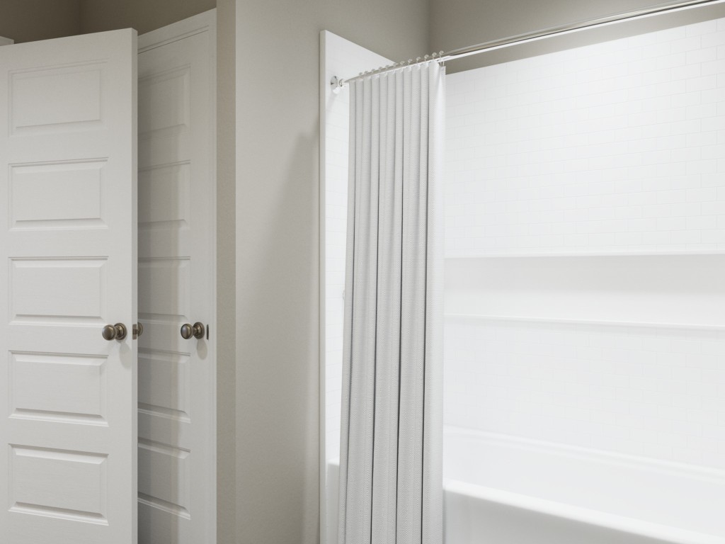 13610 Kit Run Splendora, TX 77372 - Photo 26 of 40 a bathroom with a shower