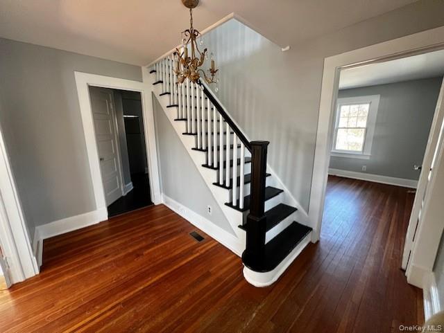 26 Pump House Road Cortlandt Manor, NY 10567 - Photo 8 of 19 a view of an entryway with wooden floor and staircase