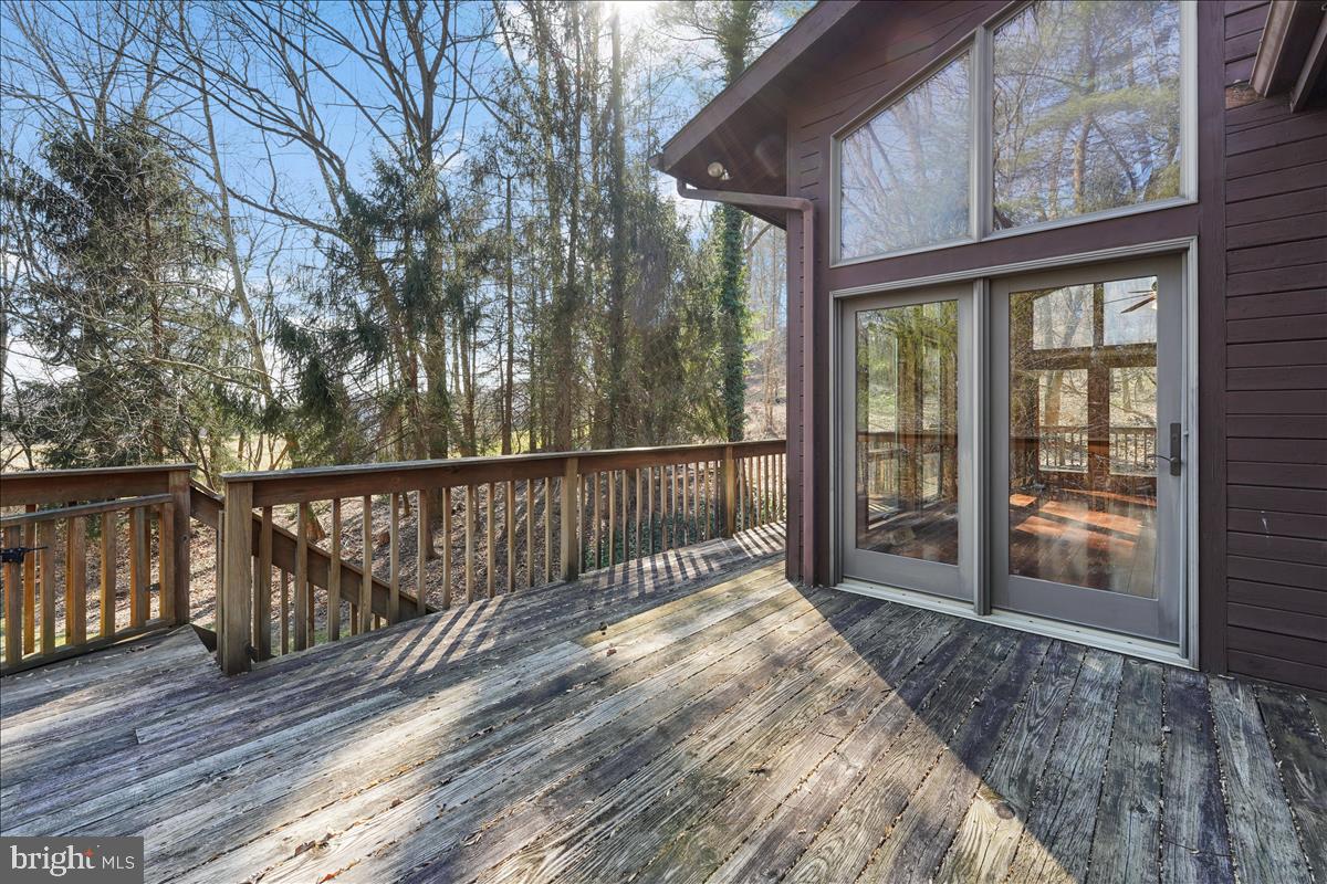 255 Brown Road Nottingham, PA 19362 - Photo 3 of 38 Deck overlooks property