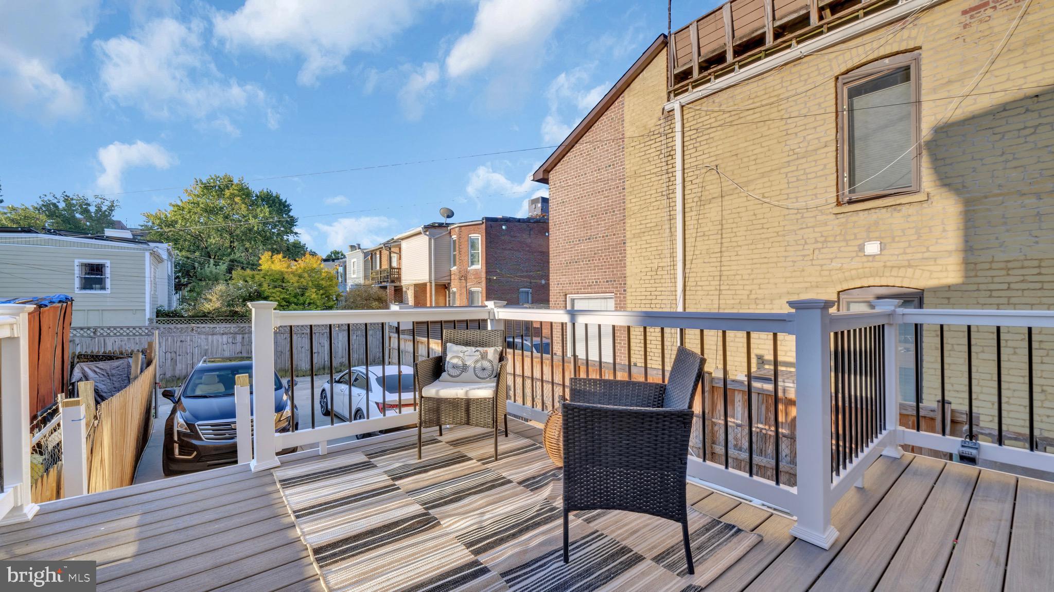 607 K Street Northeast Washington, DC 20002 - Photo 70 of 76 Relax & Dine on the Spacious Deck