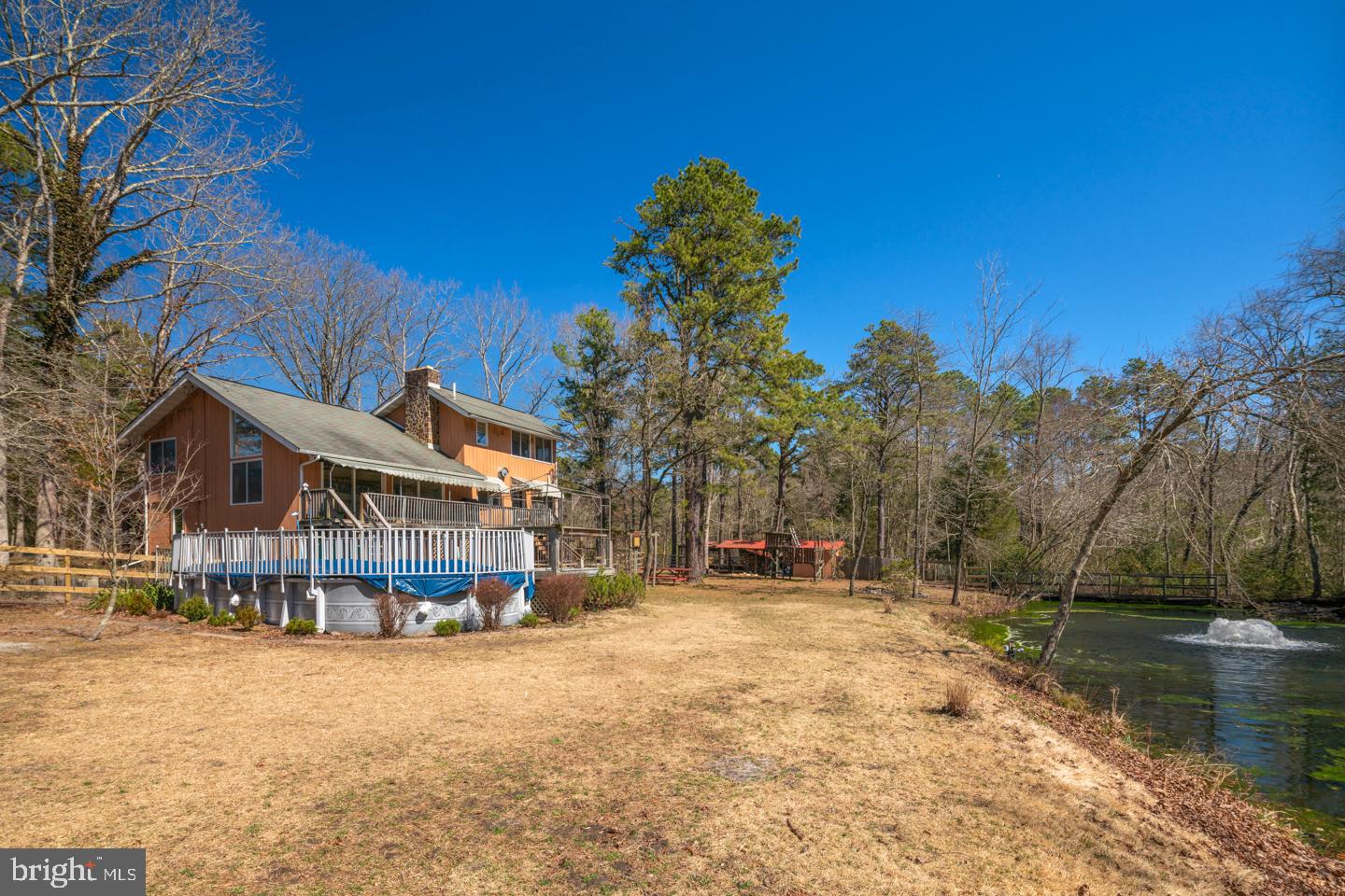 150 Patty Bowker Road Tabernacle, NJ 08088 - Photo 29 of 40 Back Yard with Pool