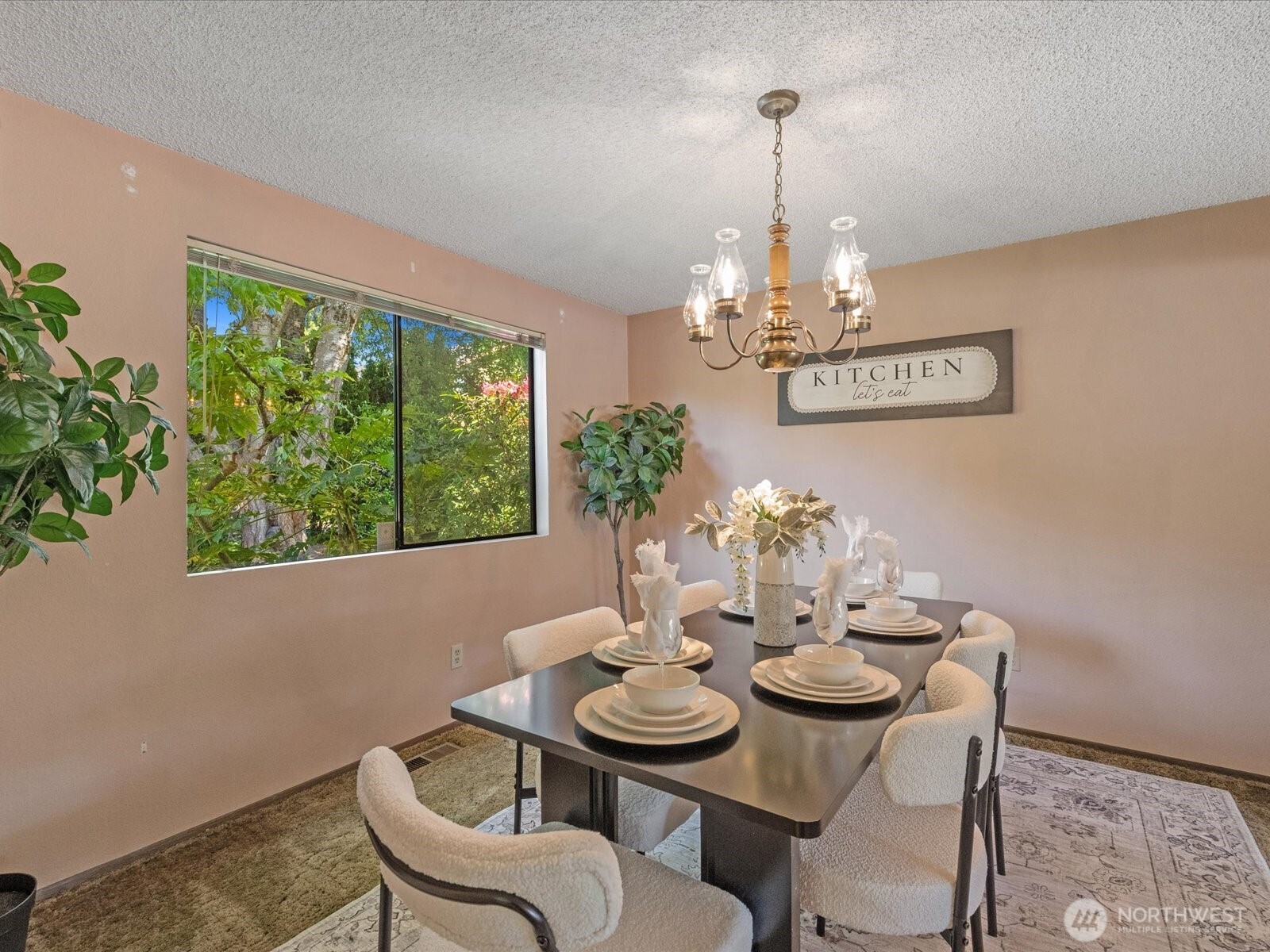 12314 Northeast 162nd Street Bothell, WA 98011 - Photo 15 of 39 a view of a dining room with furniture window and outside view