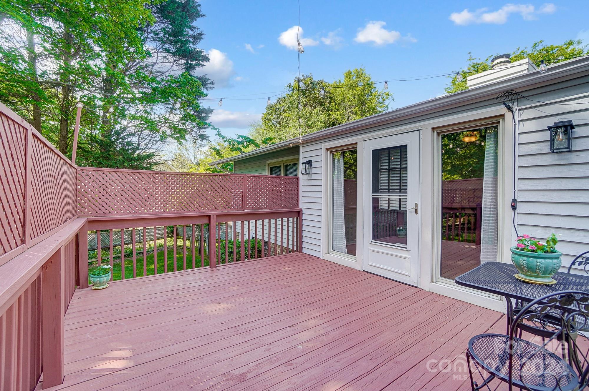 6510 Patchwork Circle Charlotte, NC 28270 - Photo 40 of 48 a balcony with wooden floor