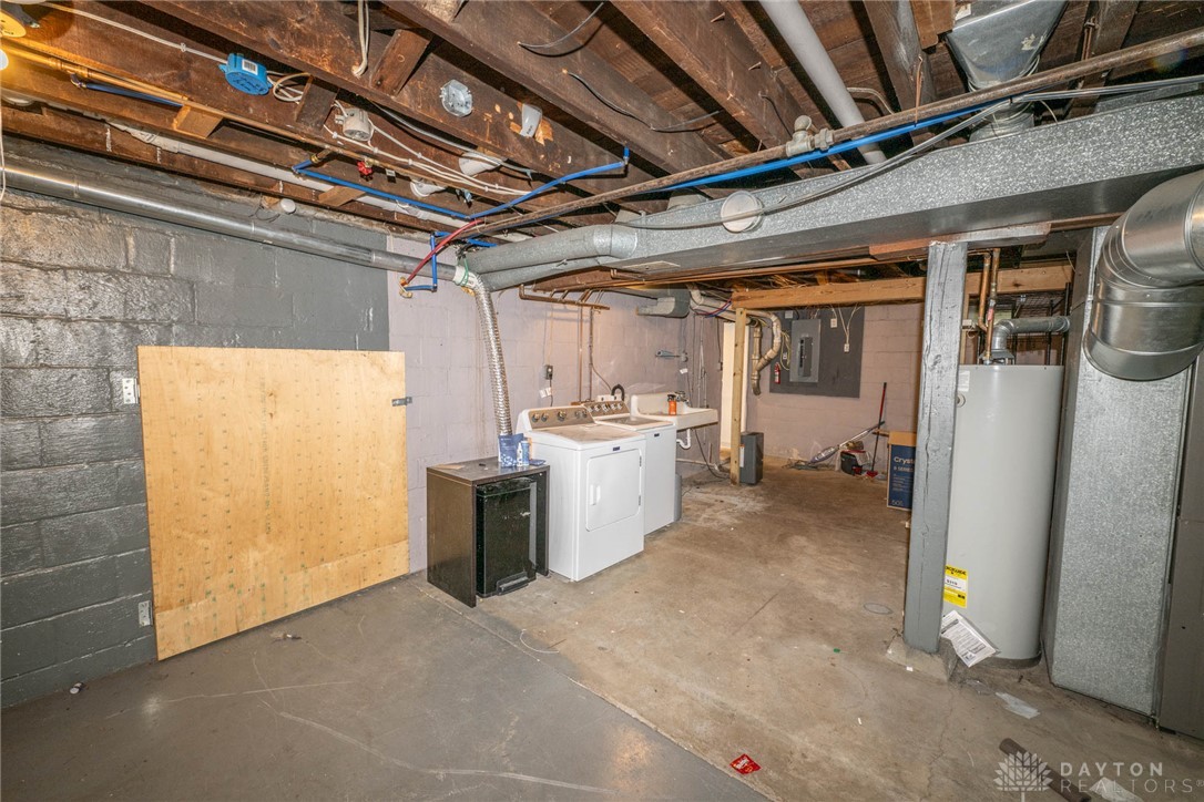 190 Swailes Road Troy, OH 45373 - Photo 39 of 82 This functional basement provides ample space for storage and utility.